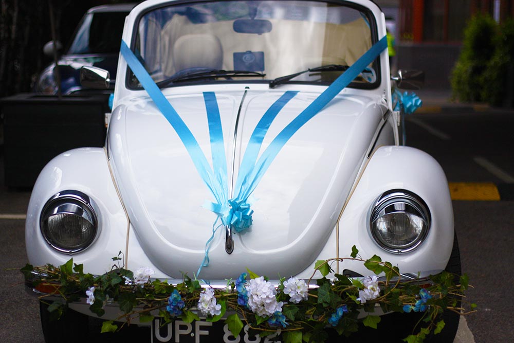 Wedding Beetle Car